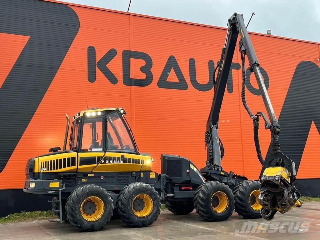 Ponsse Ergo 8W Cosechadoras