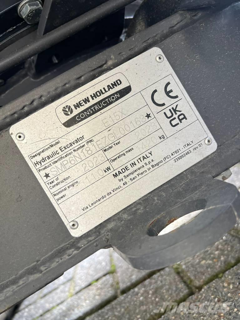 New Holland E 15 X Miniexcavadoras