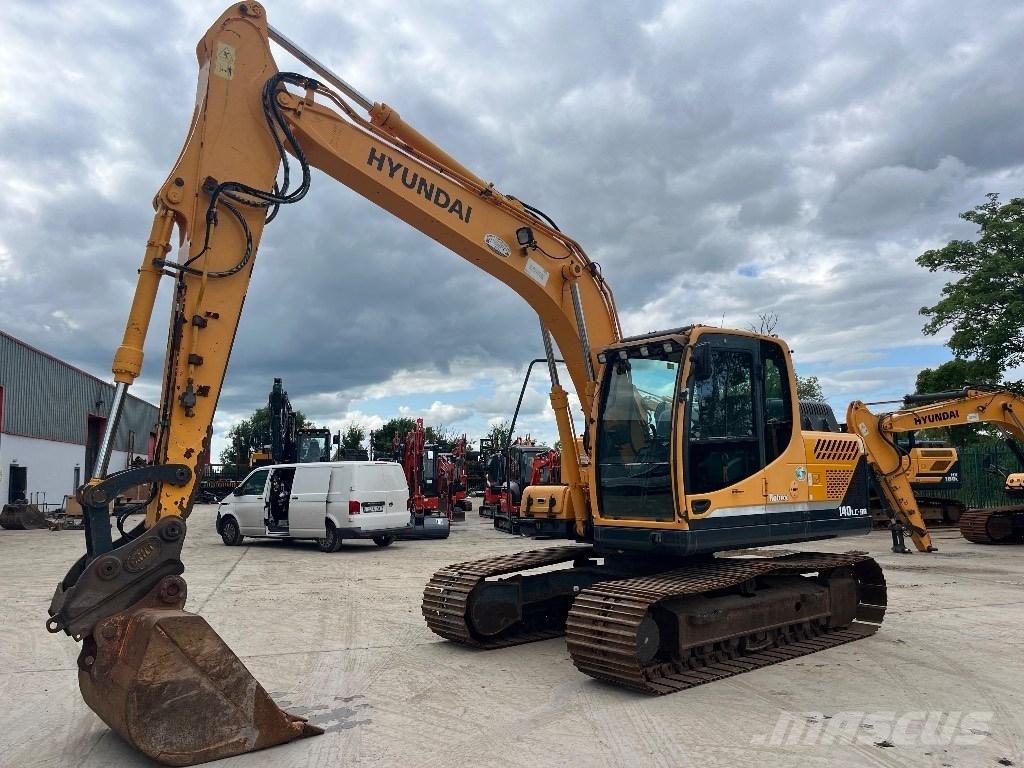 Hyundai 140LC-9A Excavadoras sobre orugas