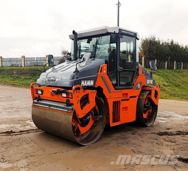 Hamm DV 90 Rodillos de doble tambor