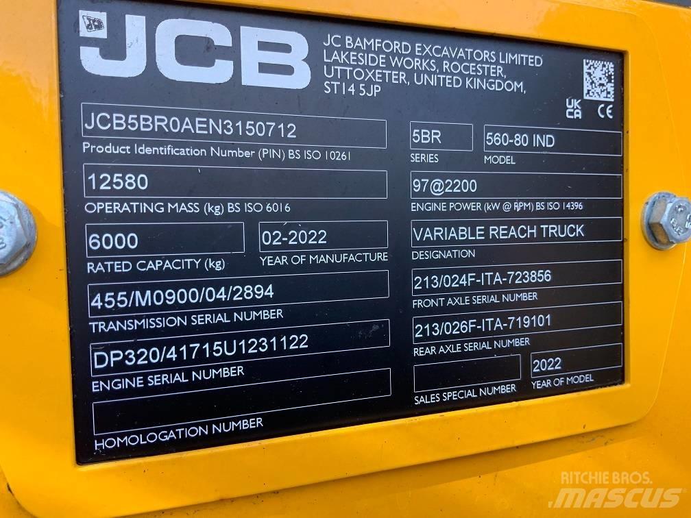 JCB 560-80 Carretillas telescópicas