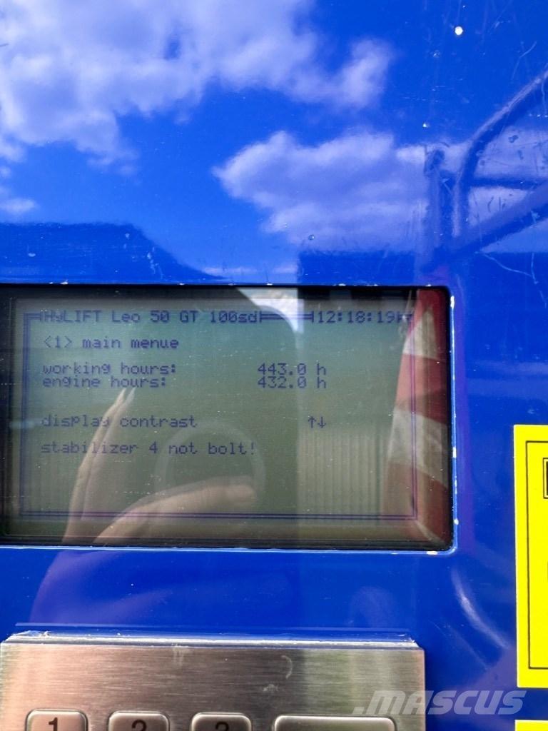 Teupen Leo 50 GT Plataformas con brazo de elevación manual