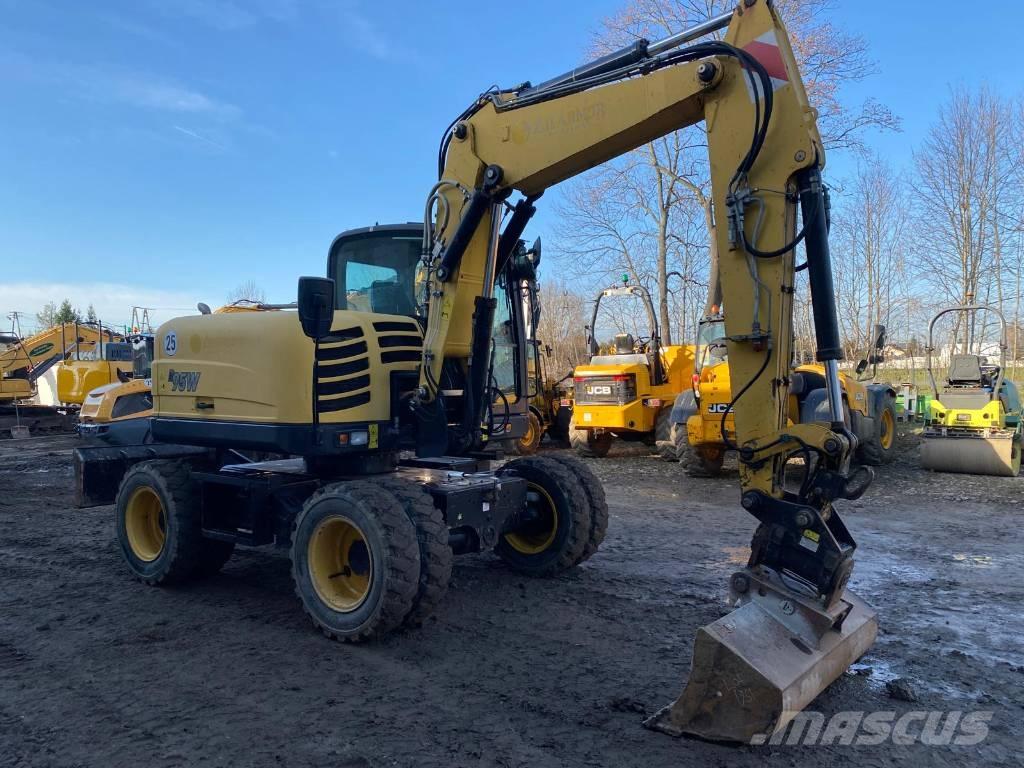 Yanmar B 95 W Excavadoras de ruedas