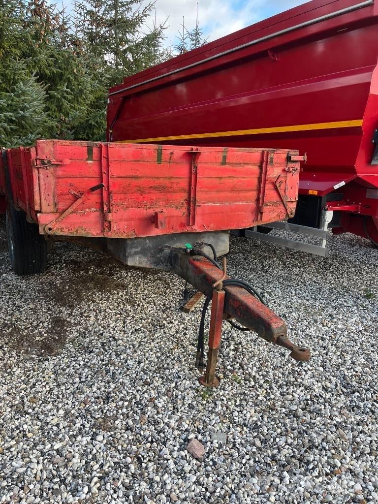 Tim 10 tons vogn Remolques con caja de volteo