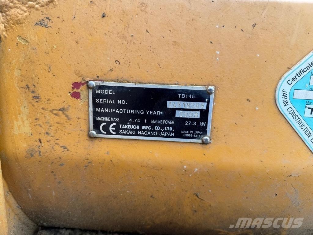 Takeuchi TB 145 Miniexcavadoras