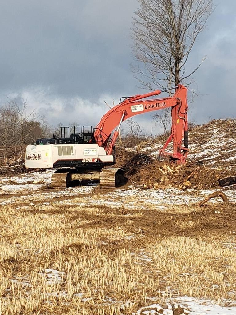 Link-Belt 350 X4 Excavadoras sobre orugas