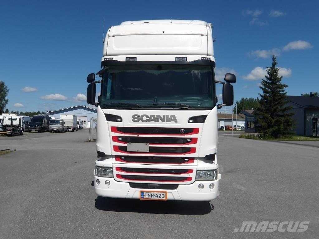 Scania R490 6x2 Camiones con caja de remolque