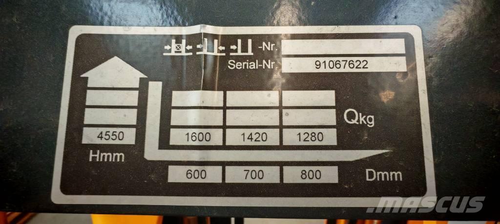 Jungheinrich ETV 116 Carretillas de horquilla eléctrica