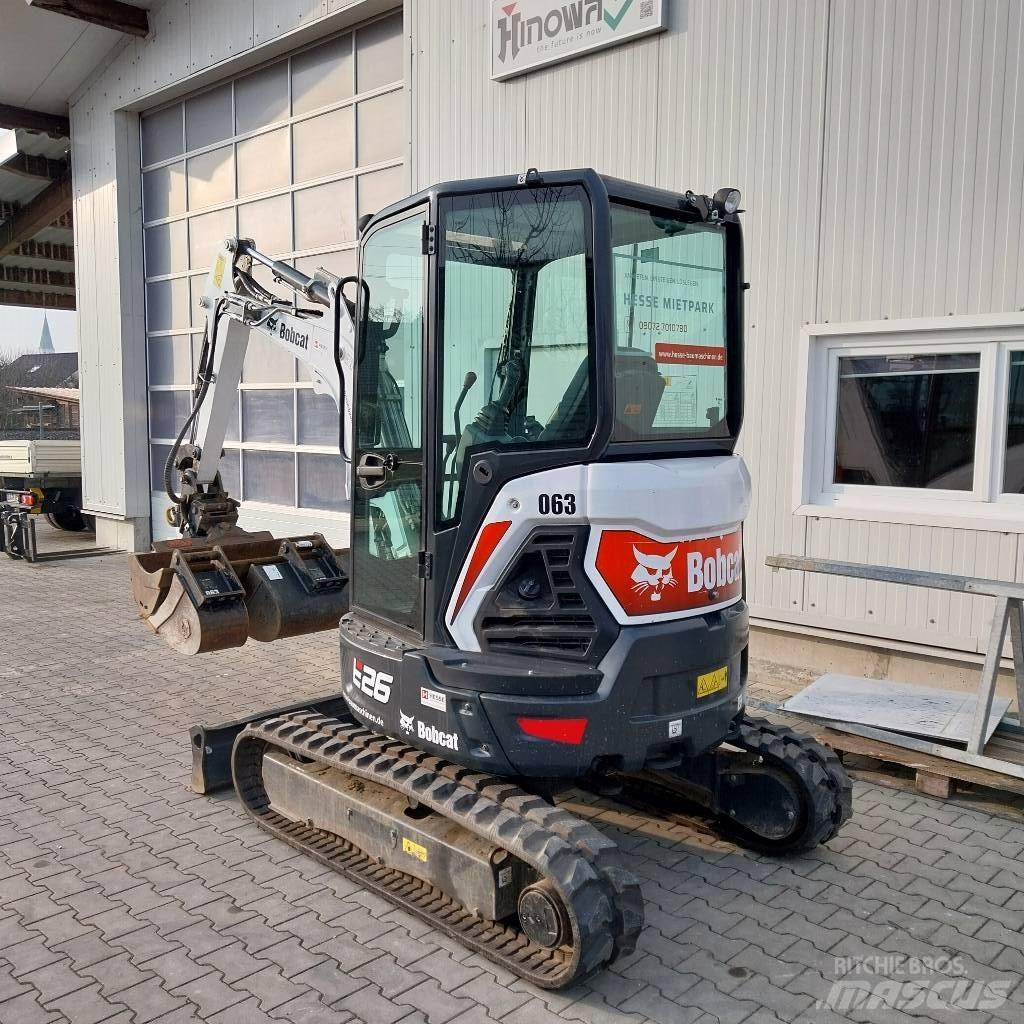 Bobcat E 26 Miniexcavadoras