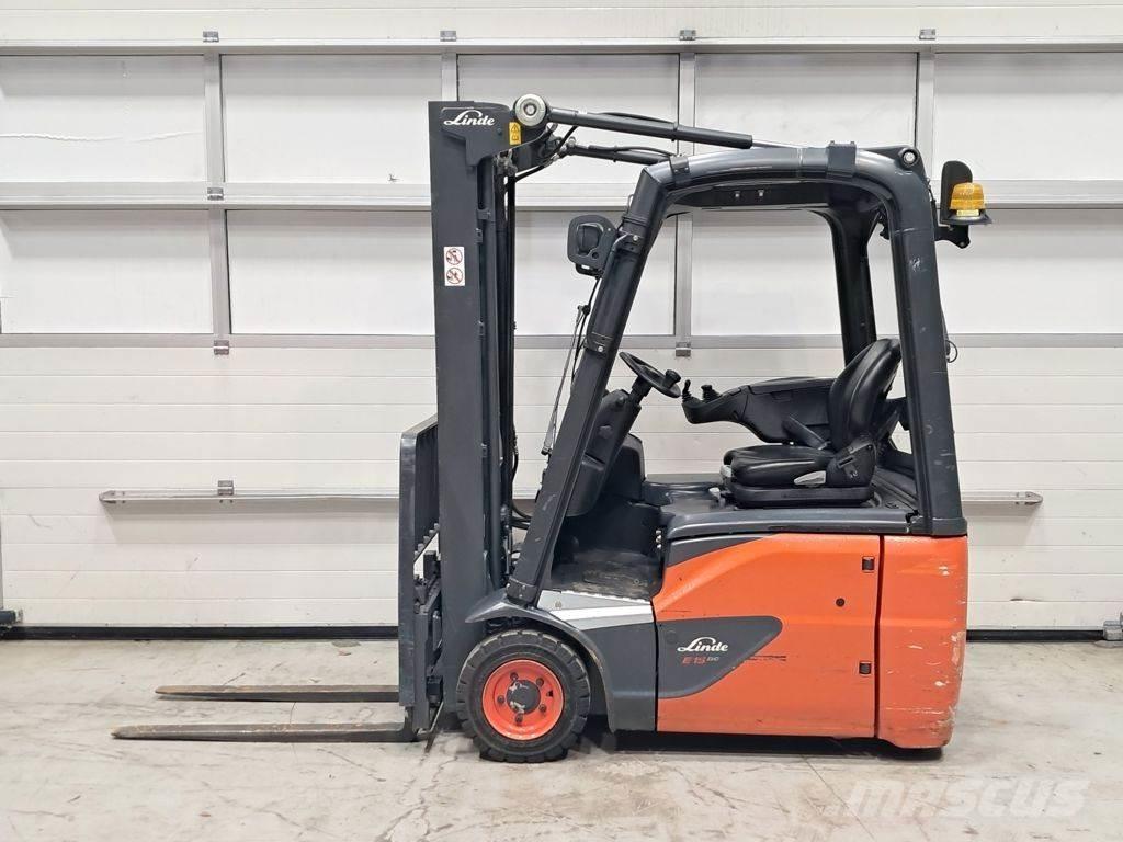 Linde E15-02 Carretillas de horquilla eléctrica