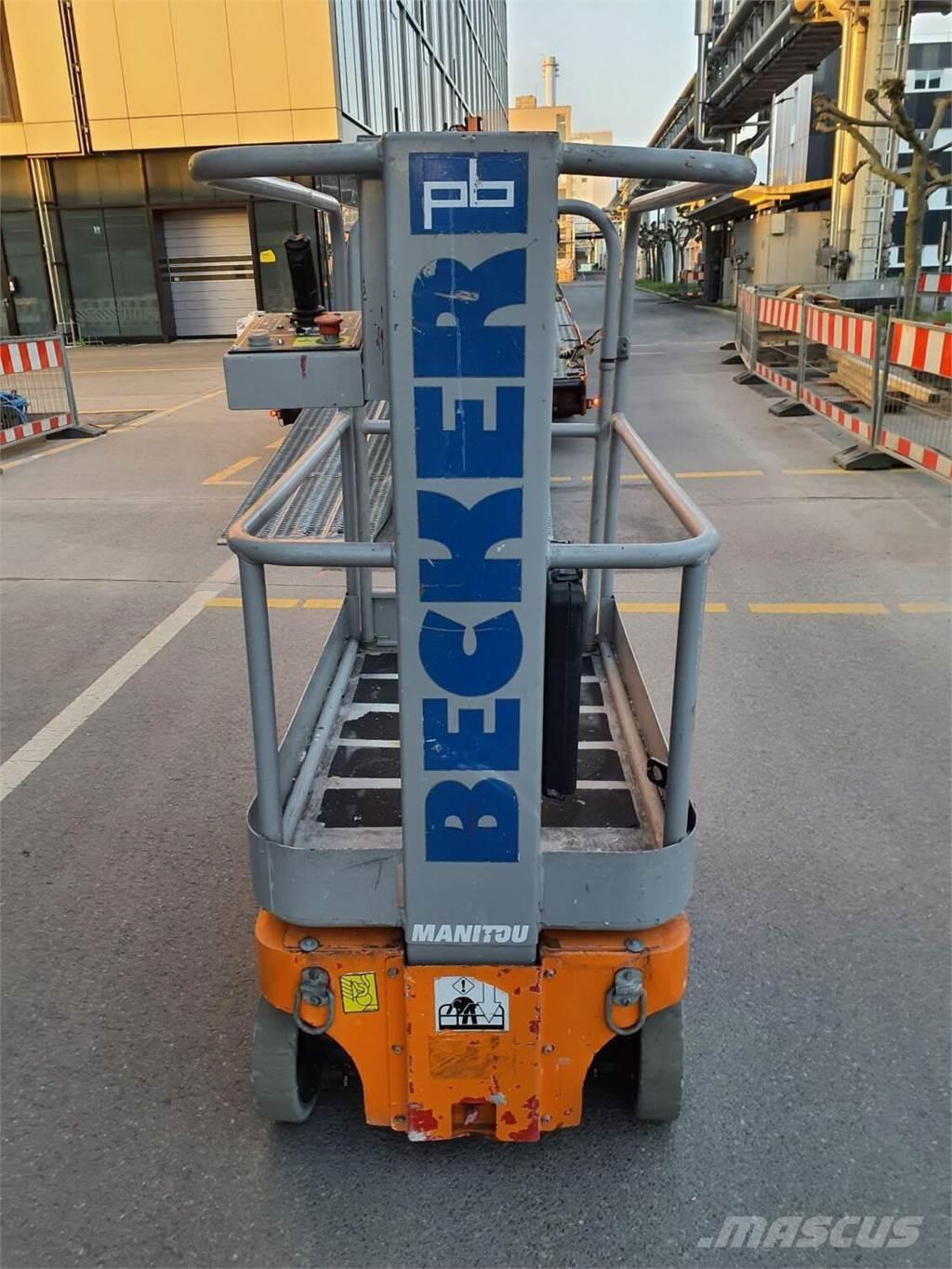 Manitou 60 V (01206) Plataformas con jaula de elevación