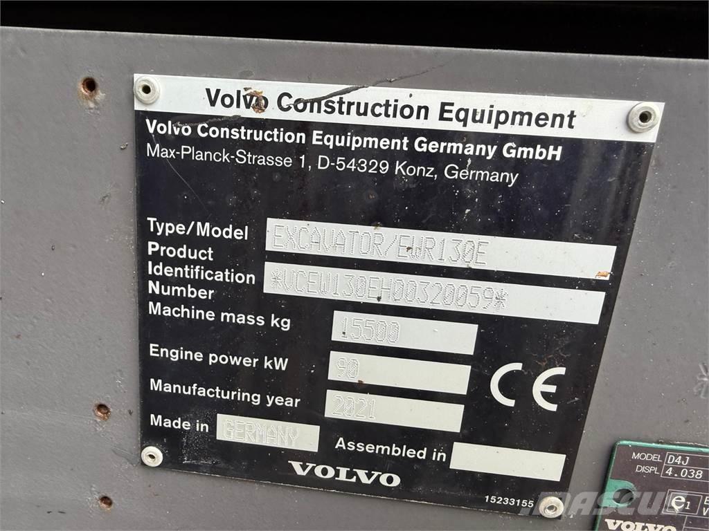 Volvo EWR130E Excavadoras de ruedas