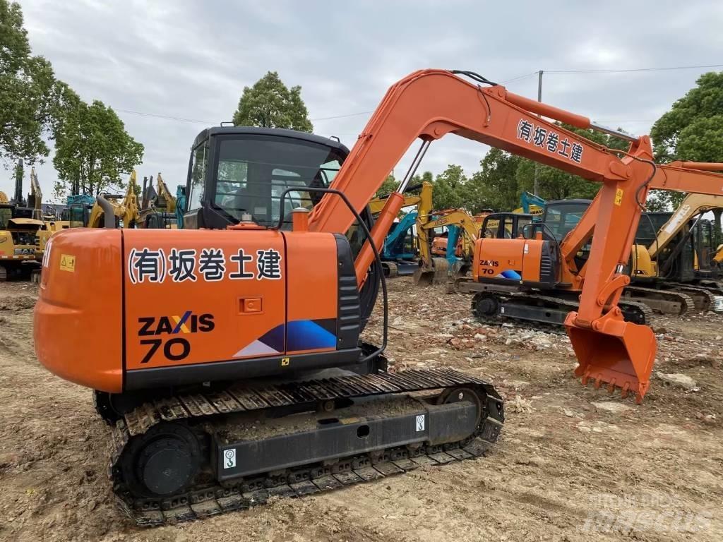 Hitachi ZX 70 Excavadoras sobre orugas