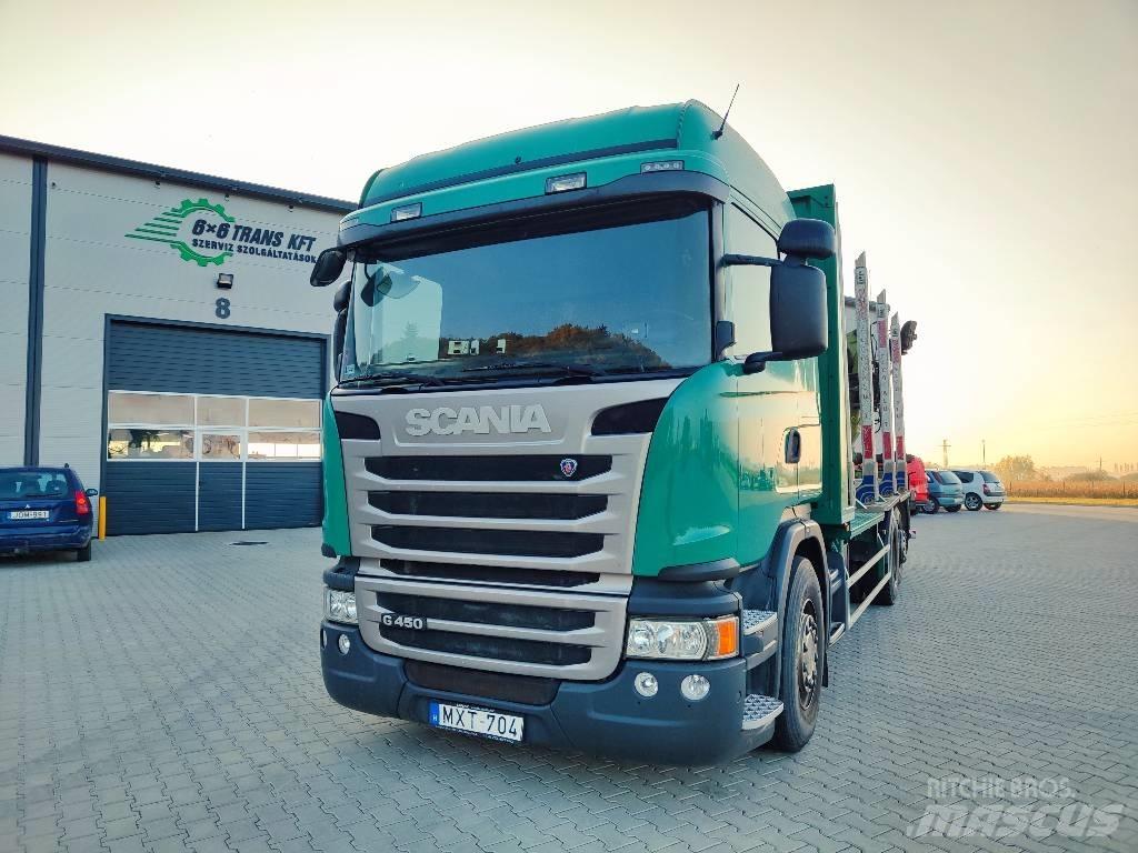 Scania G 450 Transportes de madera