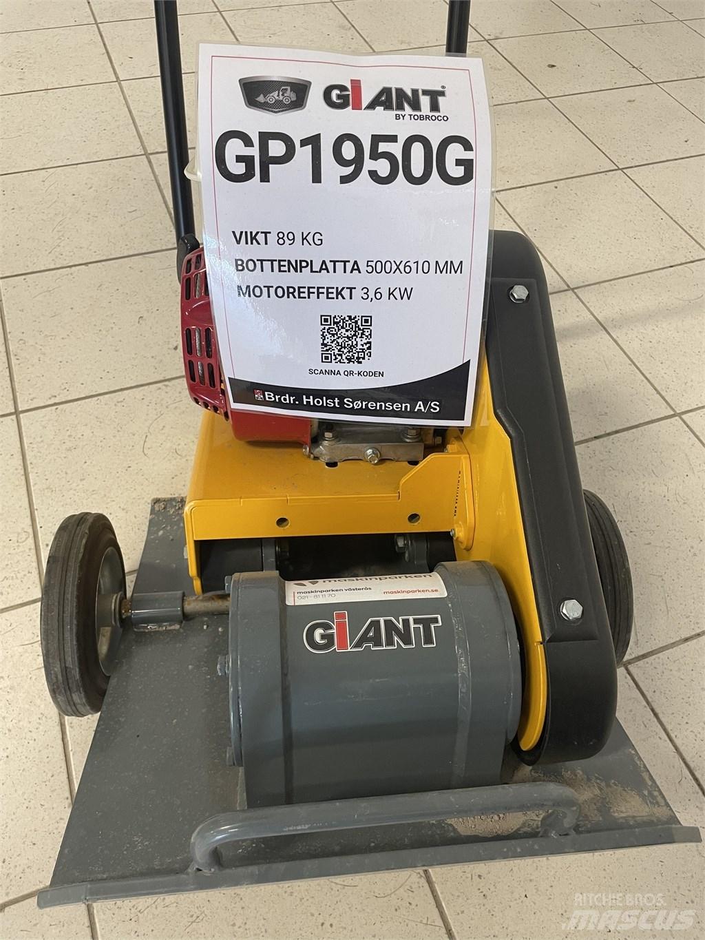 GiANT GP1545G Placas compactadoras