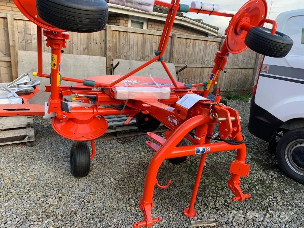 Kuhn GF 502 Rastrilladoras y rastrilladoras giratorias
