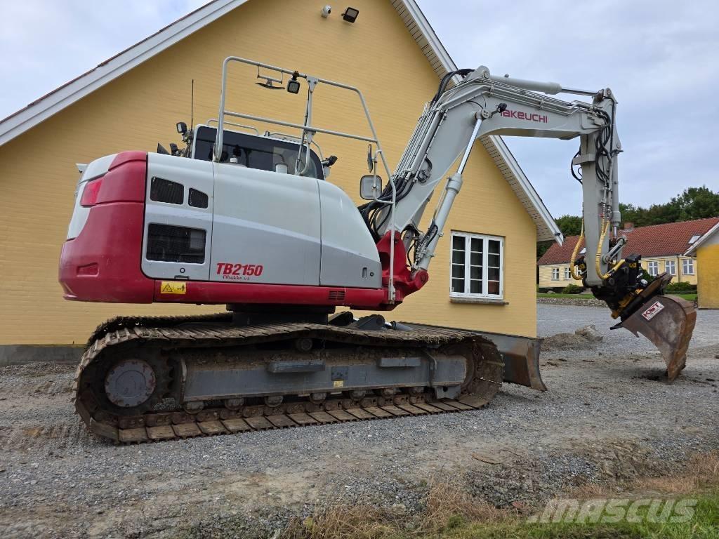 Takeuchi TB 2150 Excavadoras sobre orugas