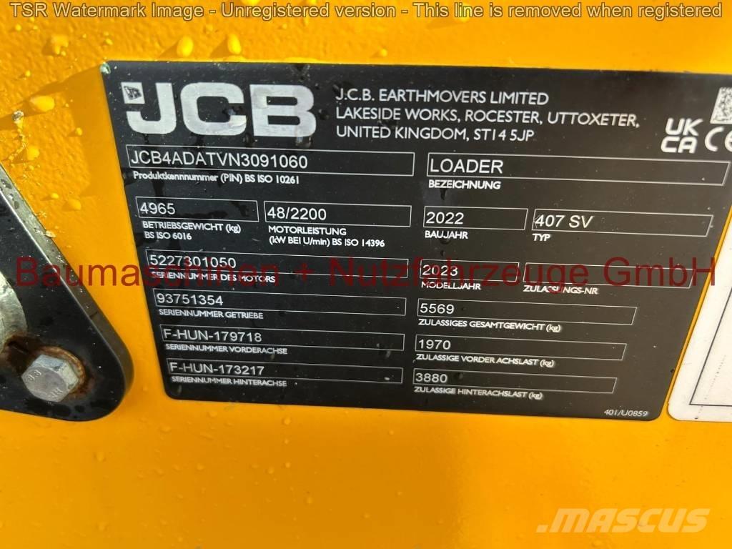 JCB 407 -Demo- Cargadoras sobre ruedas