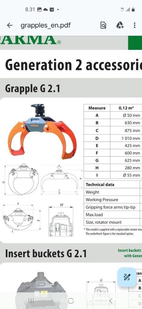 Farma 0,12 koura Pinzas