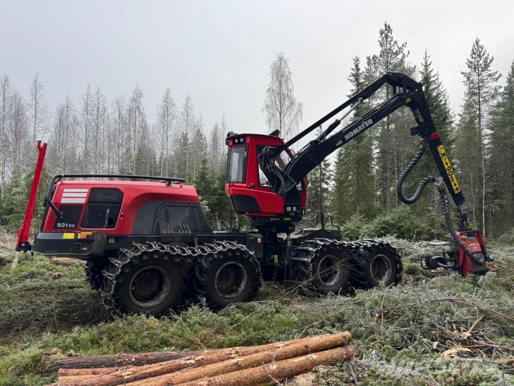 Komatsu 931 XC Cosechadoras
