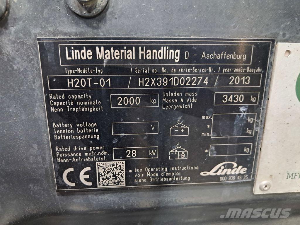 Linde H20T-02 Camiones LPG