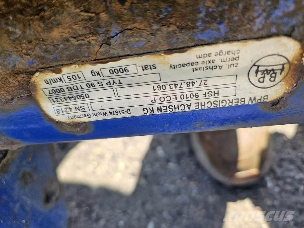 BPW HSF 9010 ECO-P Ejes