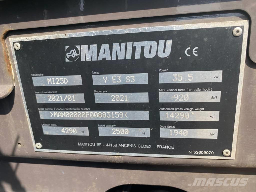 Manitou Mi25D Camiones diesel