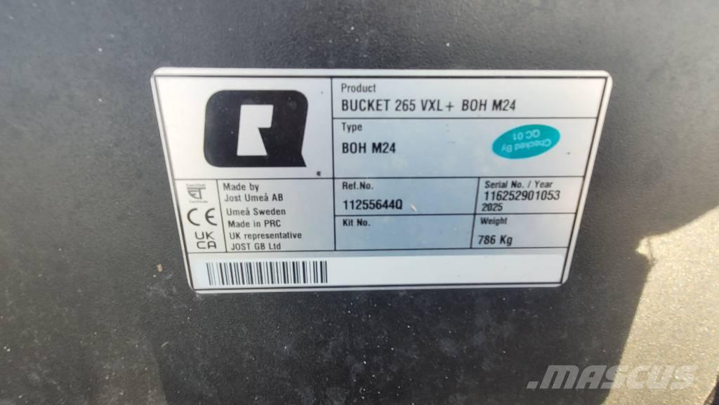 Quicke VXL+ 265 Accesorios para cargador frontal