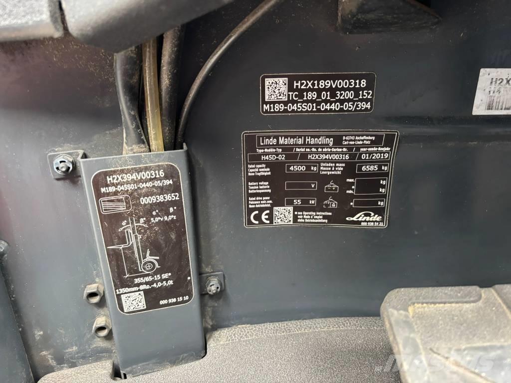 Linde H45D-02 EVO Camiones diesel