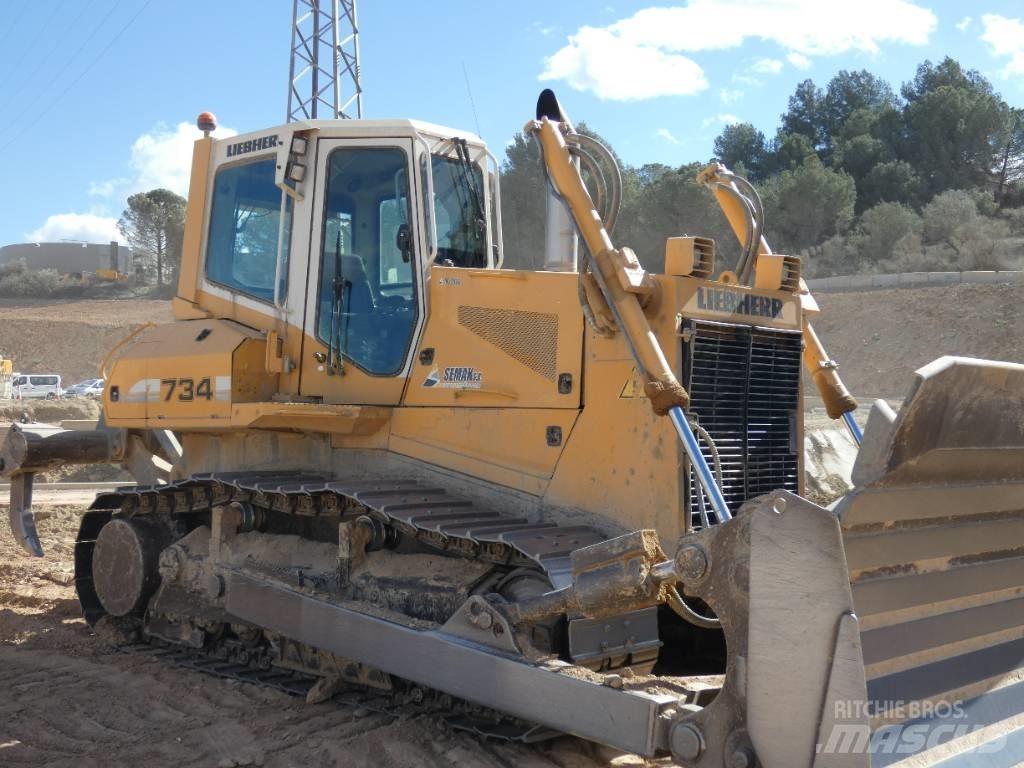 Liebherr 734 LGP Buldozer sobre oruga