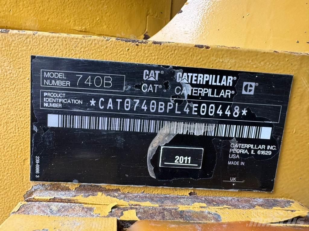 CAT 740B Camiones articulados