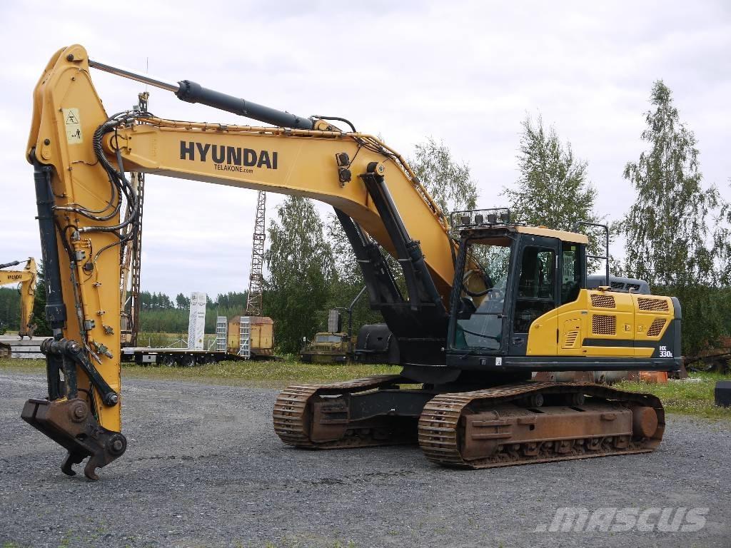 Hyundai HX 330 L Excavadoras sobre orugas