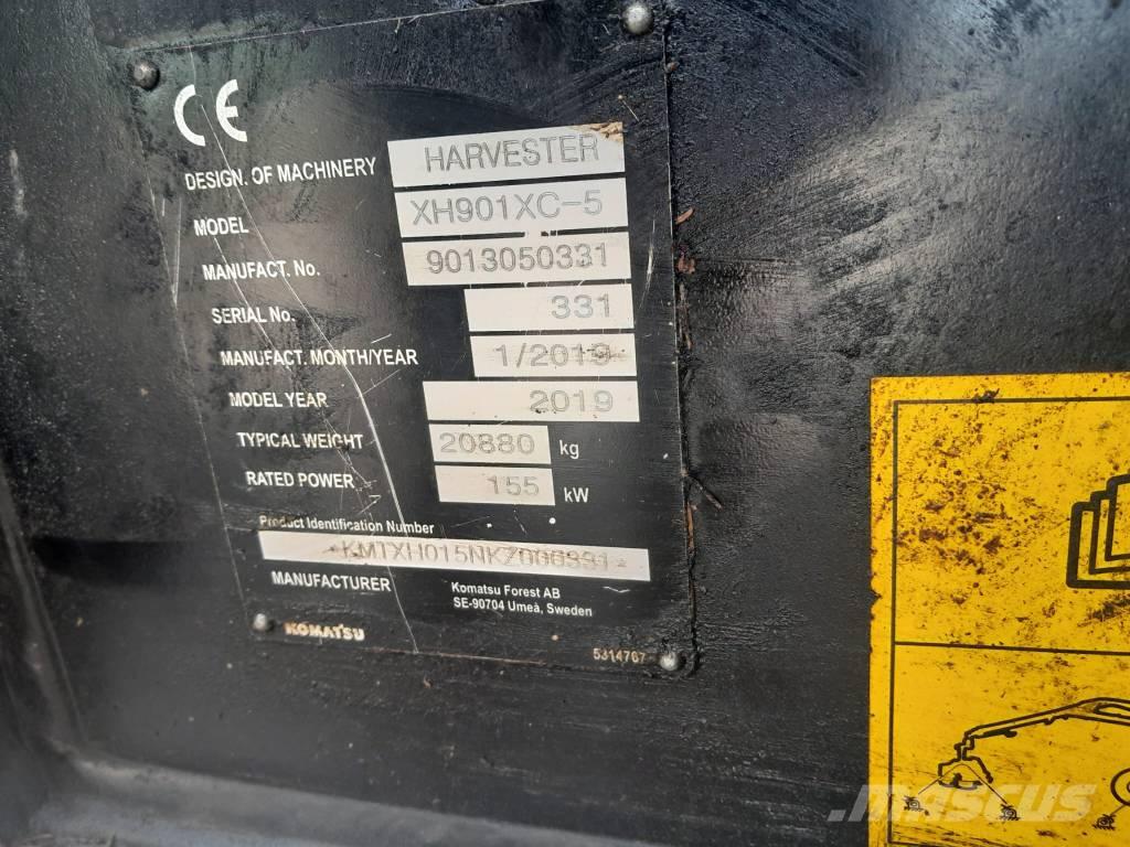 Komatsu 901 XC Cosechadoras