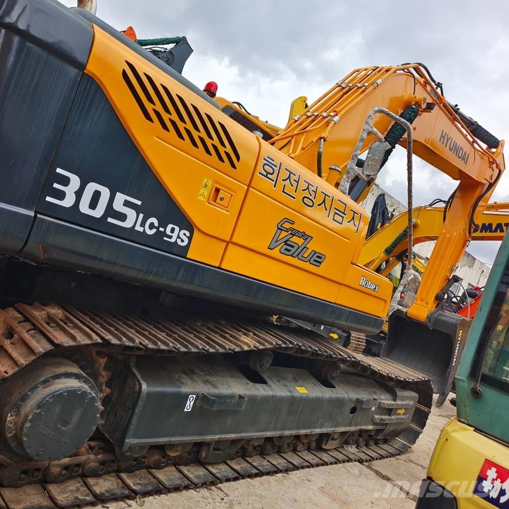 Hyundai 305LC Excavadoras sobre orugas
