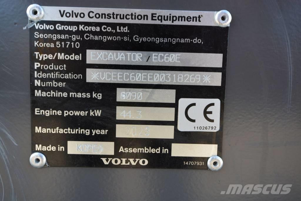 Volvo EC 60 E Miniexcavadoras