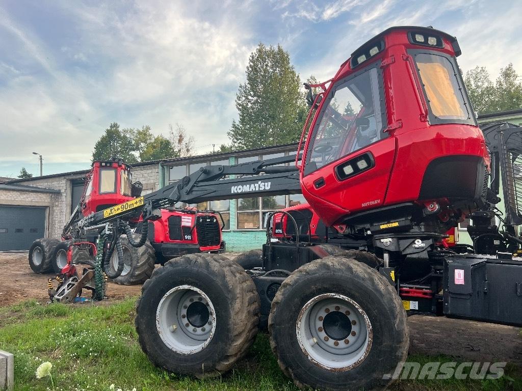 Komatsu 911 Cosechadoras