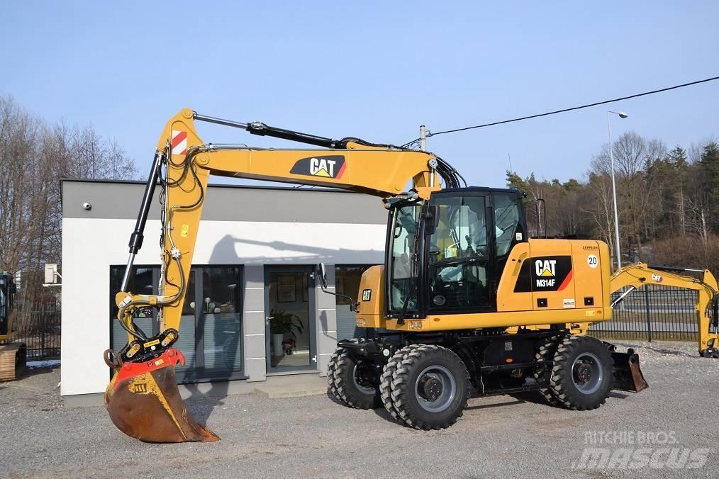 CAT 314 F Excavadoras de ruedas