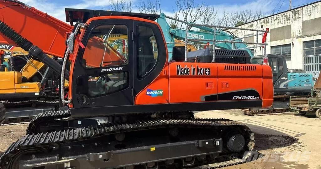 Doosan DX340 Excavadoras sobre orugas