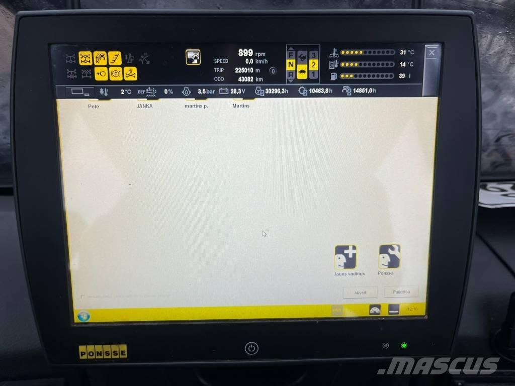 Ponsse Buffalo 8W Transportadoras