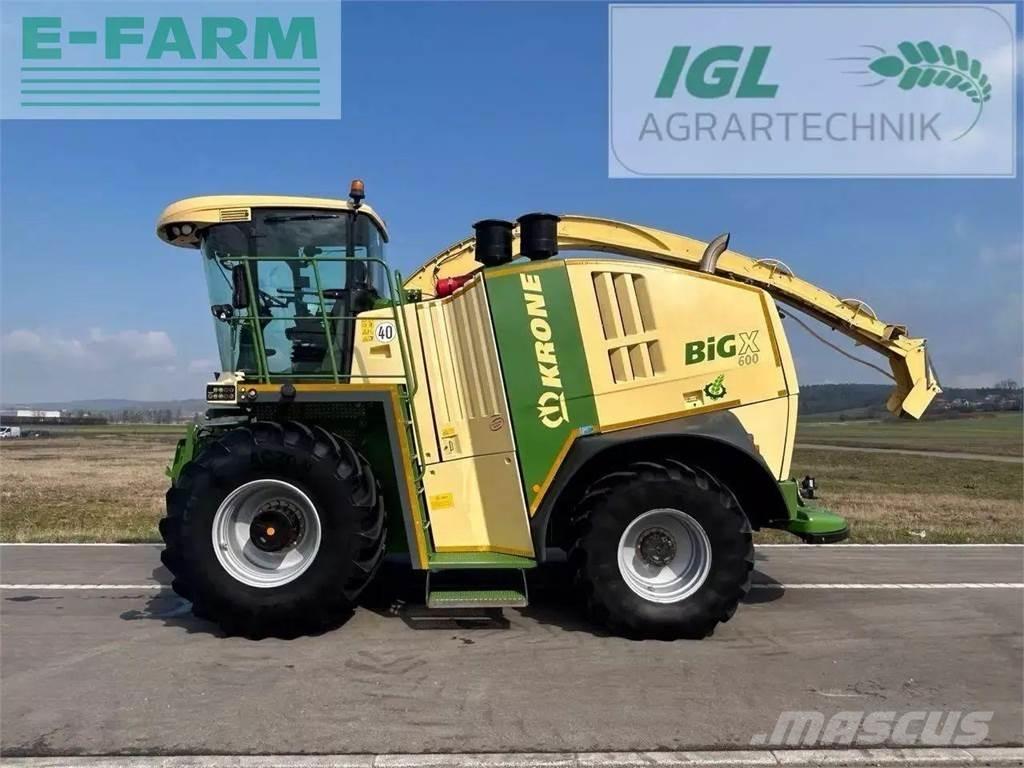 Krone big x 600 i Cosechadoras de forraje autopropulsadas