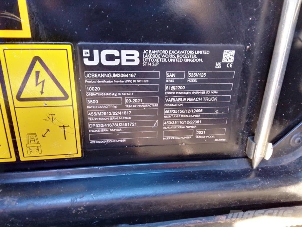 JCB 535-125 Carretillas telescópicas