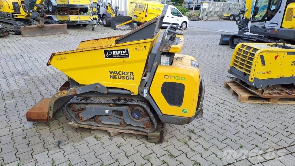 Wacker Neuson DT10e Camiones de volteo sobre orugas