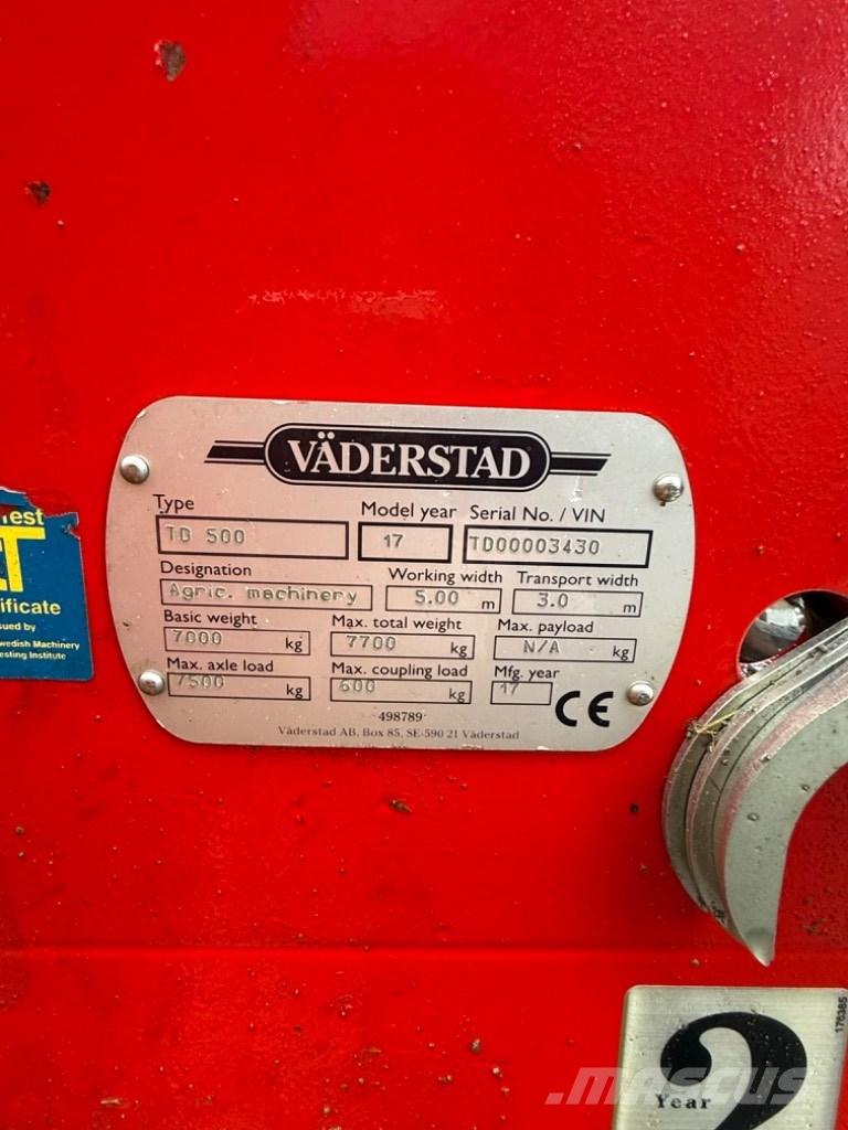 Väderstad TD500 Cultivadoras