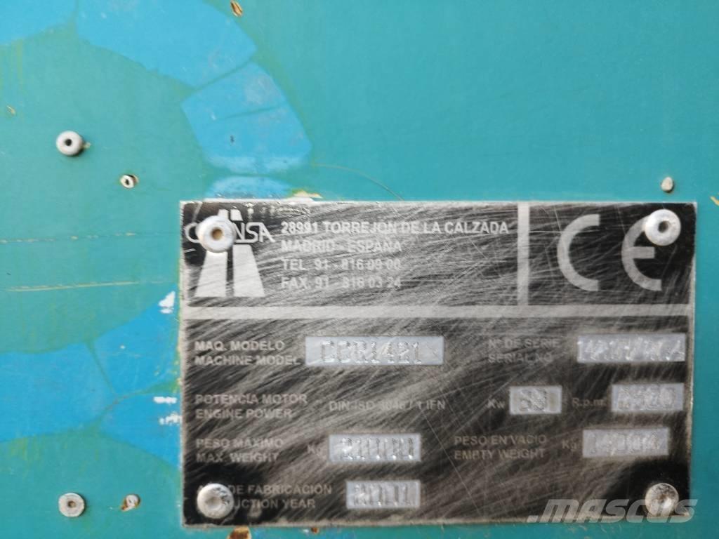 Corinsa CCR 1421 Rodillos sobre neumáticos