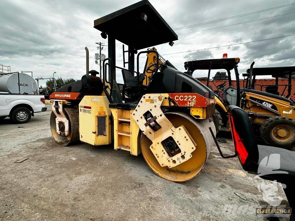 Dynapac CC 222 HF Rodillos de doble tambor