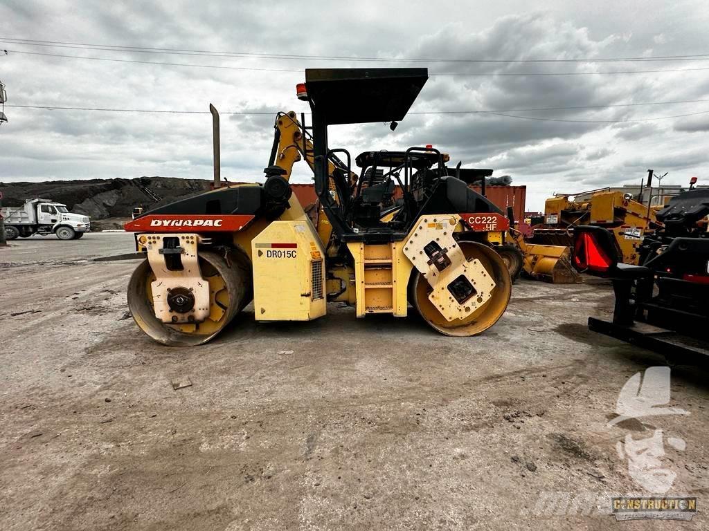 Dynapac CC 222 HF Rodillos de doble tambor