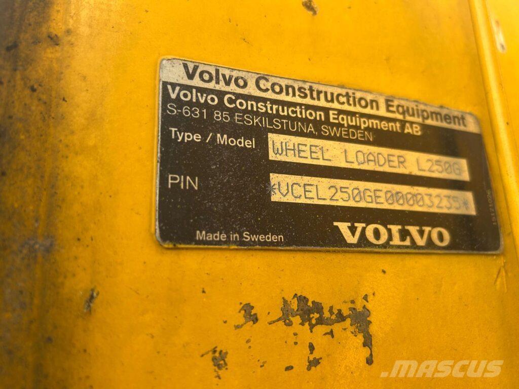 Volvo L250G Cargadoras sobre ruedas