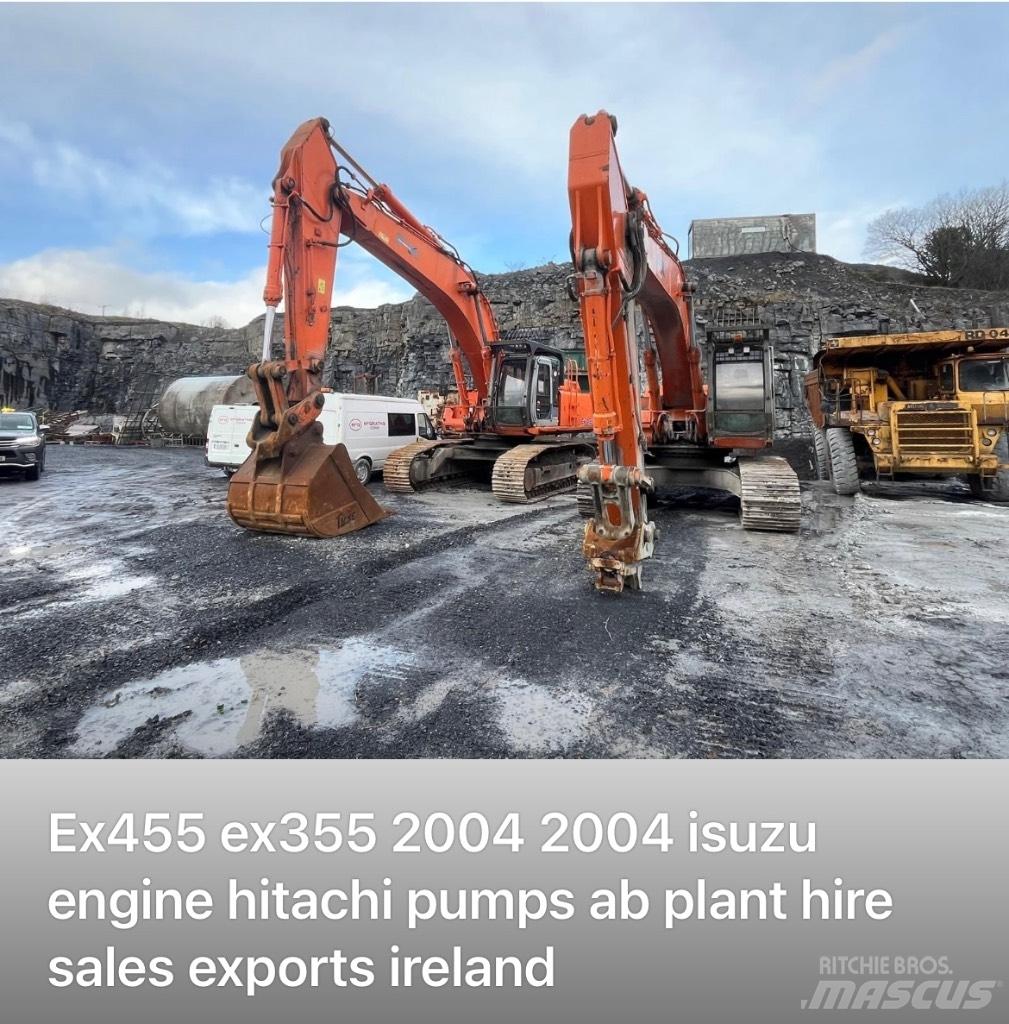 Fiat-Hitachi Ex355 Excavadoras sobre orugas