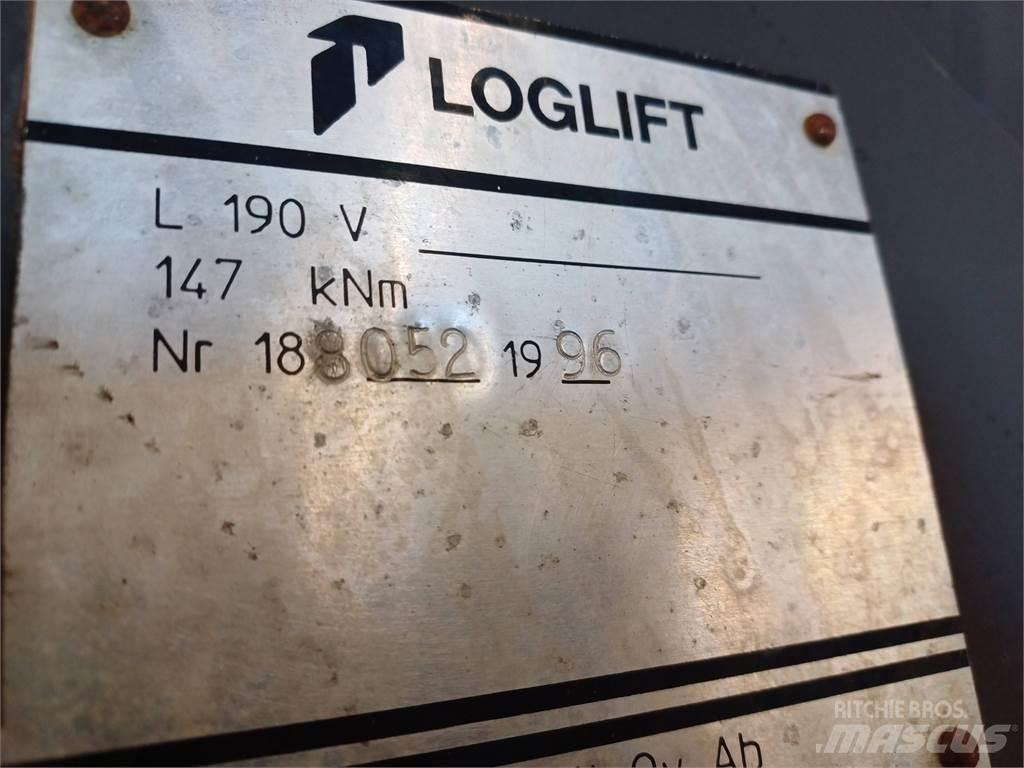 Loglift 190v Grúas cosechadoras