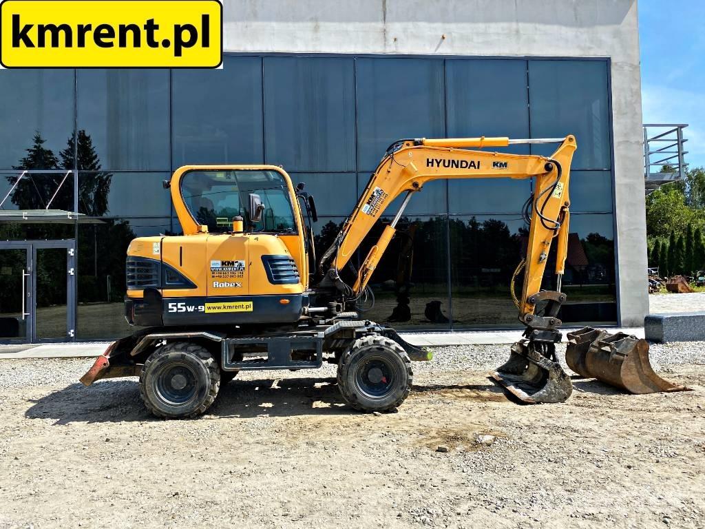 Hyundai Robex 55-9 A Excavadoras de ruedas